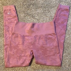 Authentic camo gymshark leggings- hard to get